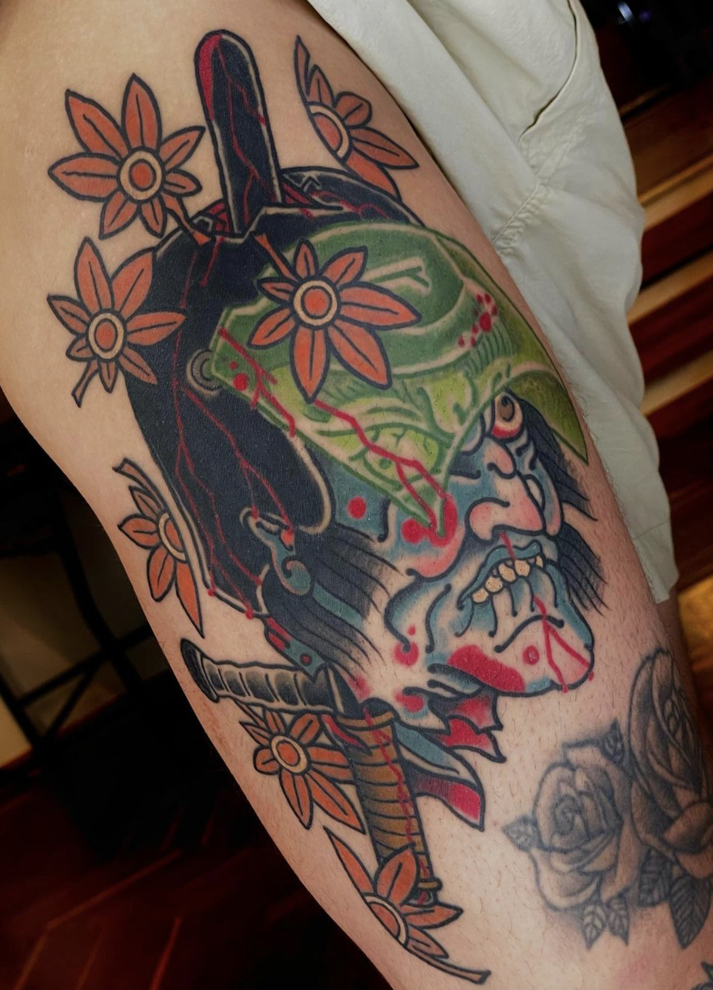 Andres Nunez- Guest Artist Speakeasy Custom Tattoo Chicago